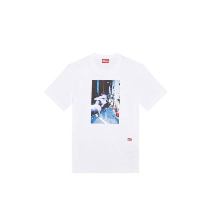 DIESEL T-SHIRT T-DIEGOR-L5 DIESEL T-SHIRT T-DIEGOR-L5
