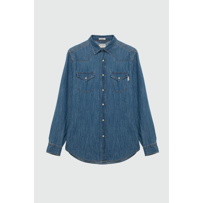 Roy Roger`s Camicia MARTIN MID WASH Roy Roger`s Camicia MARTIN MID WASH